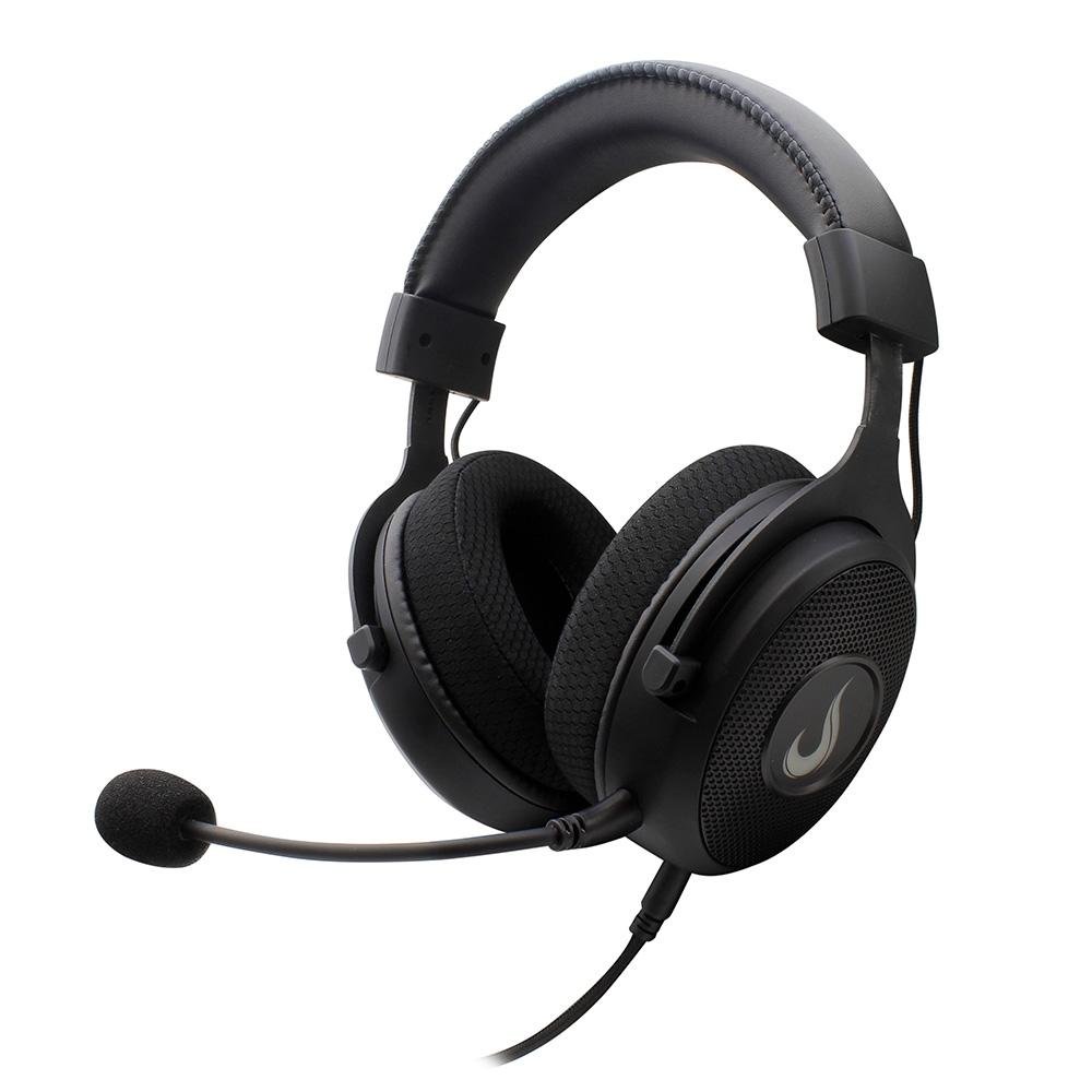 Headset Gamer Rise Mode Pure Sound, 7.1 Surround, Drivers 50mm, USB e P3 3.5mm, Preto - RM-HS-PS-B