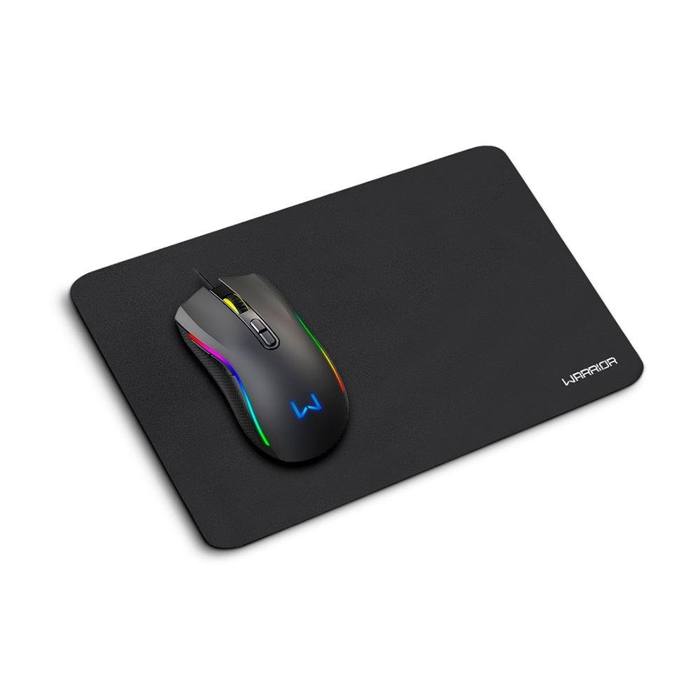 Kit Gamer Warrior Com Mouse Gamer MO396 e Mousepad Armory - MO396