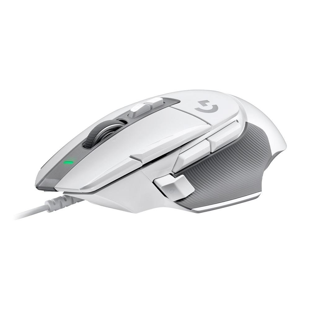 Mouse Gamer Logitech G502 X, 25600 DPI, 13 Botões, Switch Híbrido, Branco - 910-006145