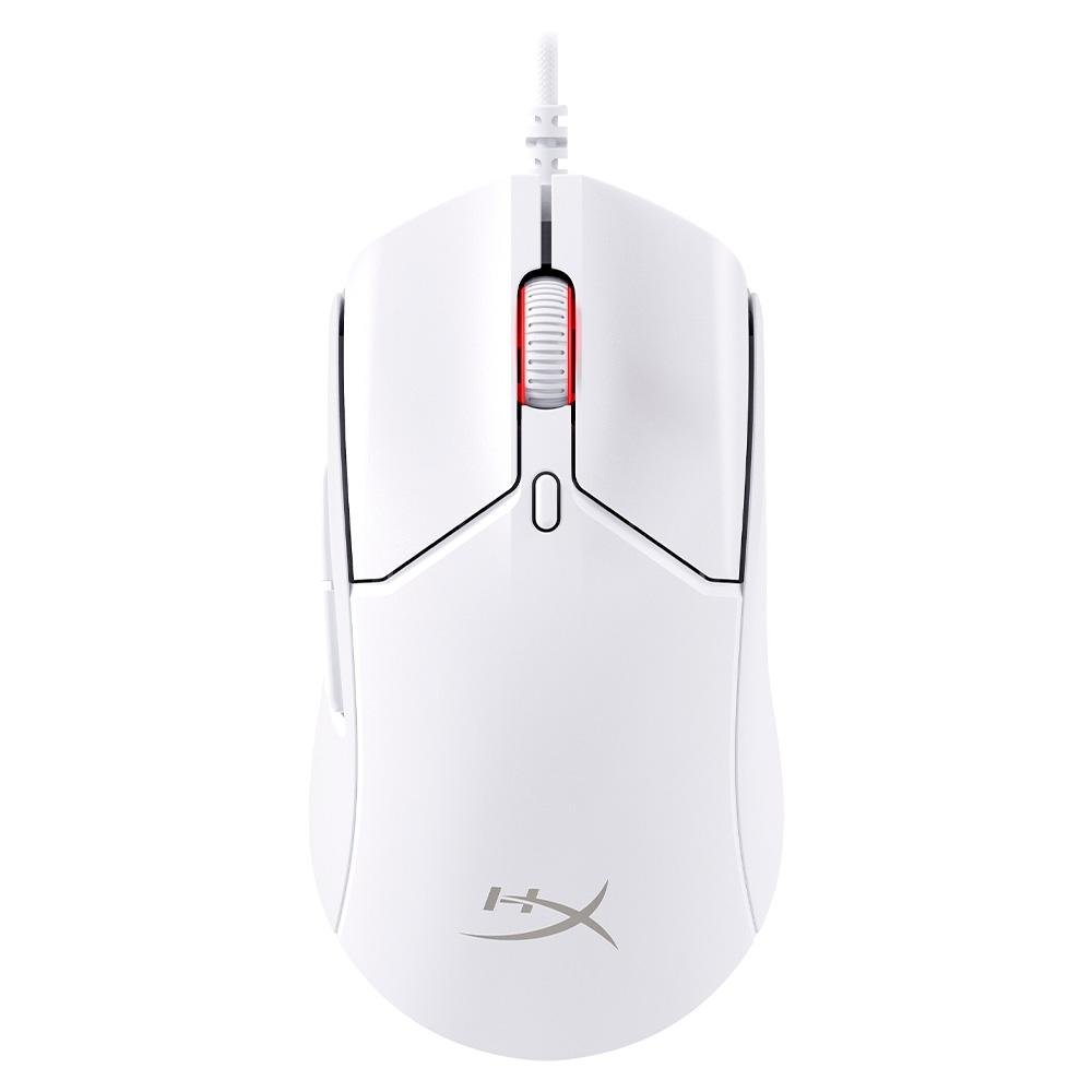 Mouse Gamer HyperX Pulsefire Haste 2, RGB, 26000DPI, 6 Botões, Branco - 6N0A8AA