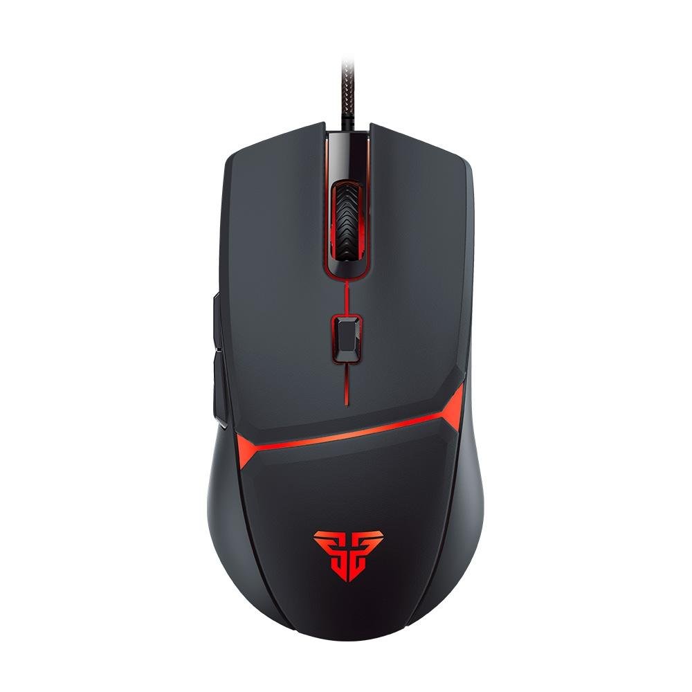Mouse Gamer com Fio Fantech Crypto VX7, 8000 DPI 6 botões, Preto - Crypto VX7 B