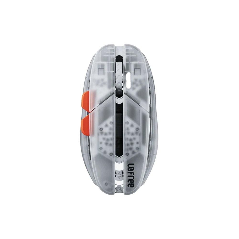 Mouse Gamer Sem Fio Lofree Hypace, Transparente, OE923 - 1.01.029.0003