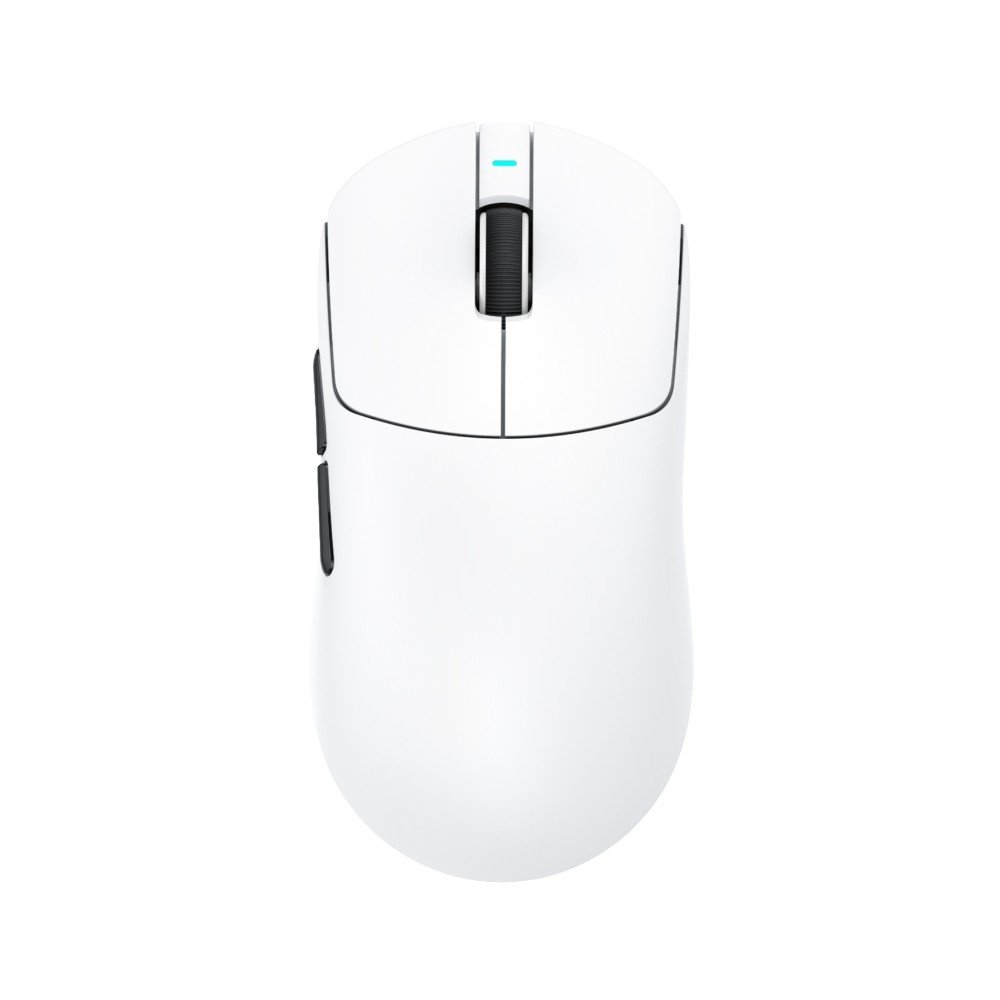 Mouse Gamer Sem Fio Attack Shark X8PRO, 40000 DPI, Sensor PAW3395PRO, Switch Omron, 8K, Tri-Mode, White - X8 PRO White
