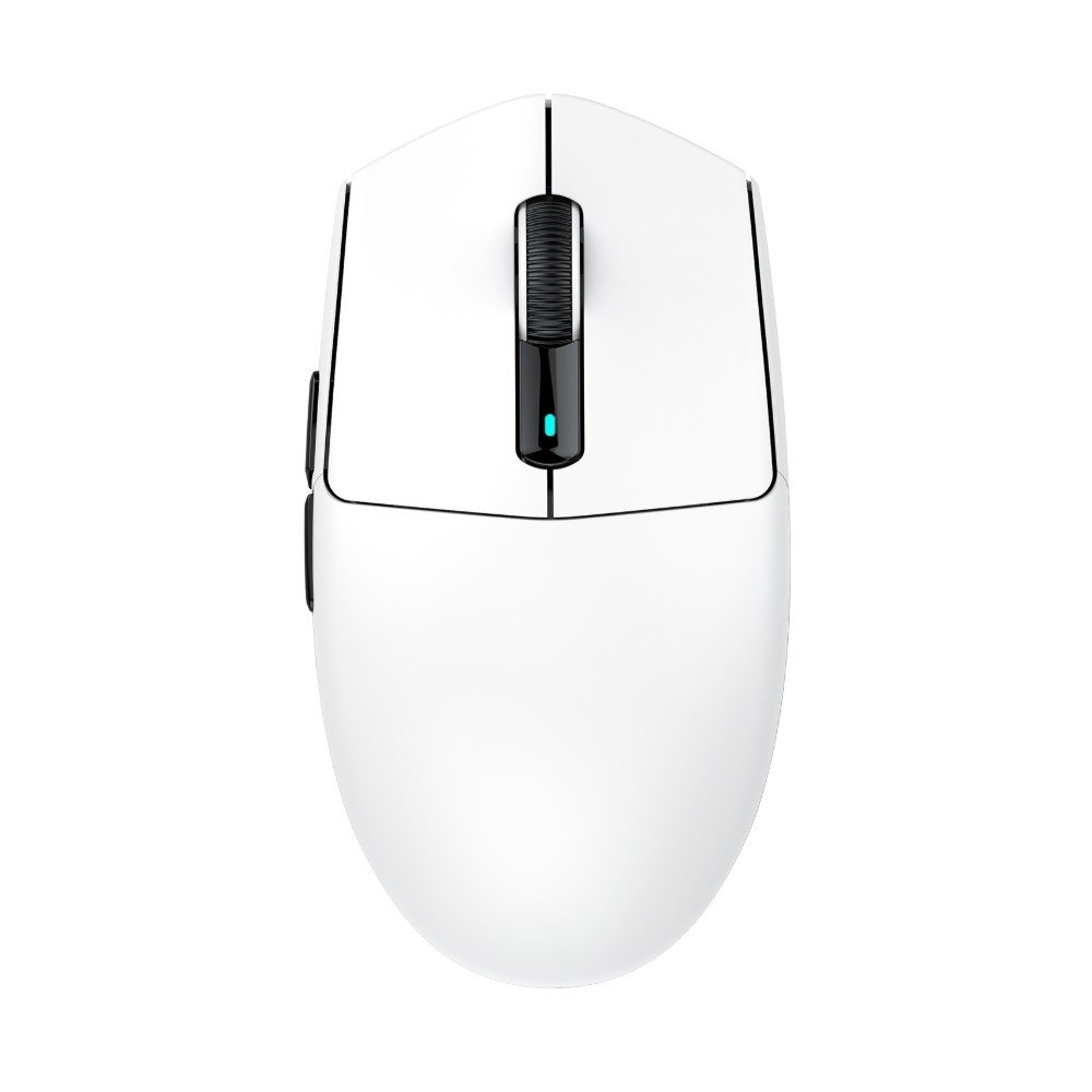 Mouse Gamer sem Fio Attack Shark G3, 1000 Hz, 25000 DPI, Bluetooth - Branco