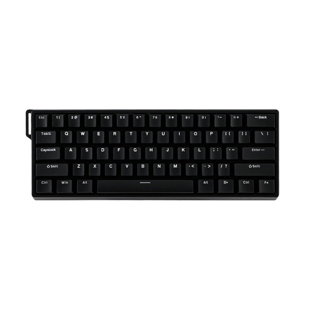 Teclado Magnético Gamer AULA WIN60 HE, Switches Magnéticos, RGB, 8000Hz Polling Rate, Cinza Escuro - AULA-WIN60HE-Mag-BK-Greywood