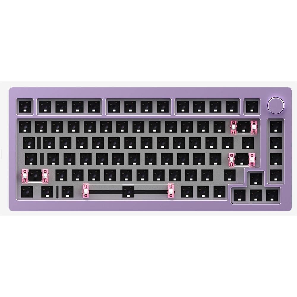Base para Teclado Gamer Akko Barebone Monsgeek M1, RGB, QMK Purple - 6975351381242
