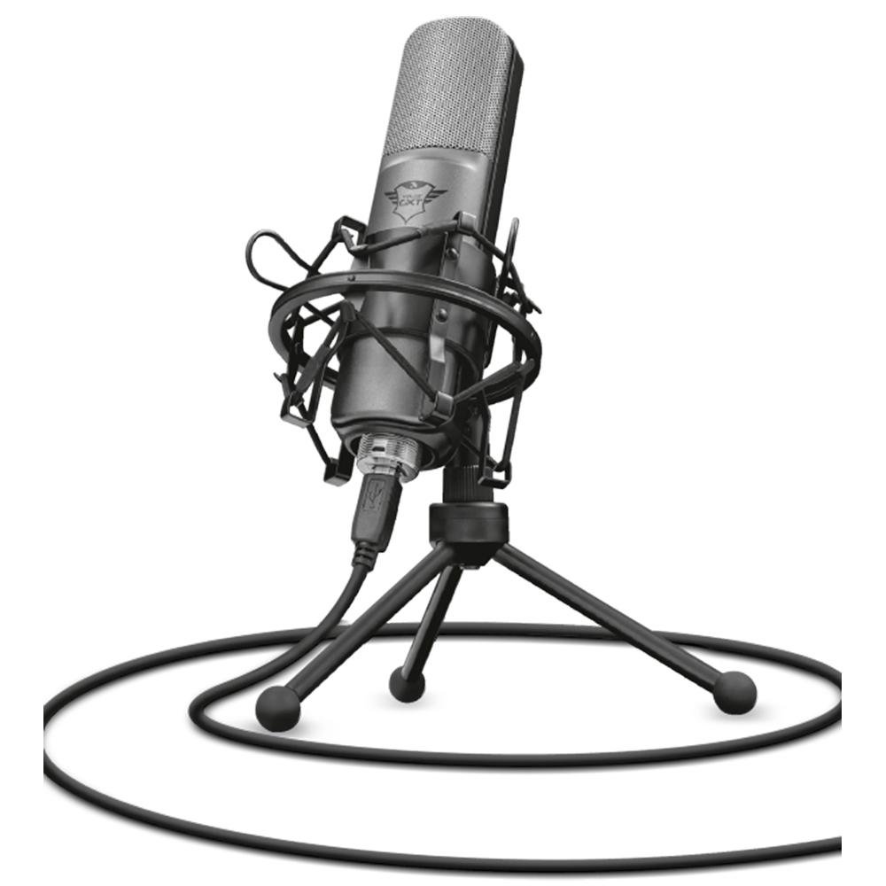 Microfone Gamer GXTrust GXT 242 Lance Streaming, Podcast, USB - 22614