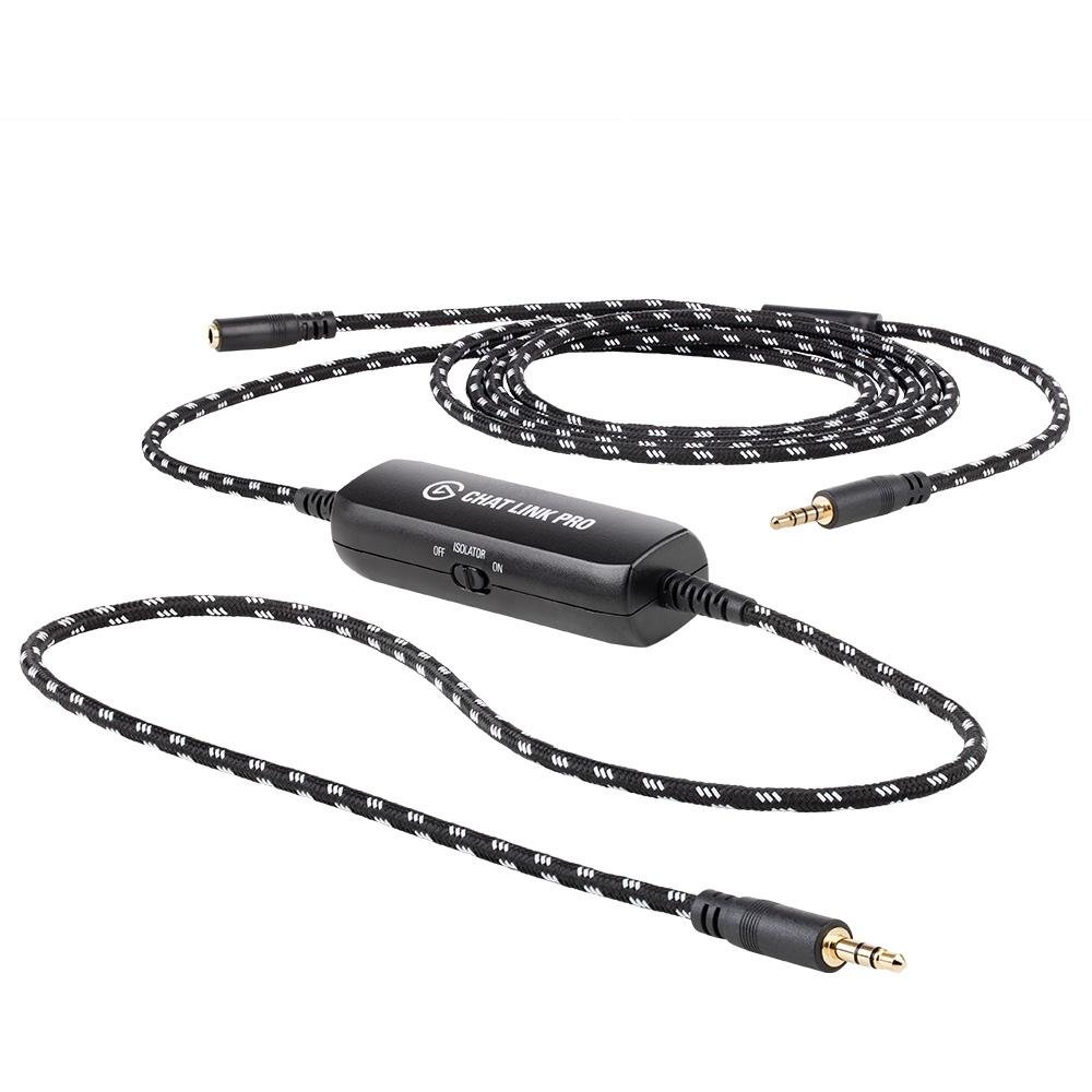 Adaptador de Audio Elgato Chat Link Pro, PS5, PS4, Nintendo Switch, Capture Chat de Voz - 10GBC9901