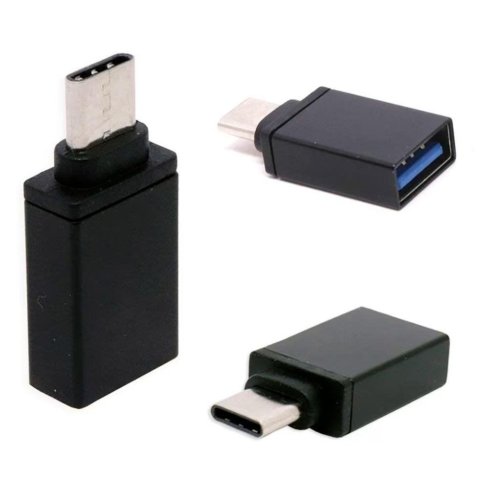 Adaptador USB-C para USB 3.0, MD9, Preto - 7943