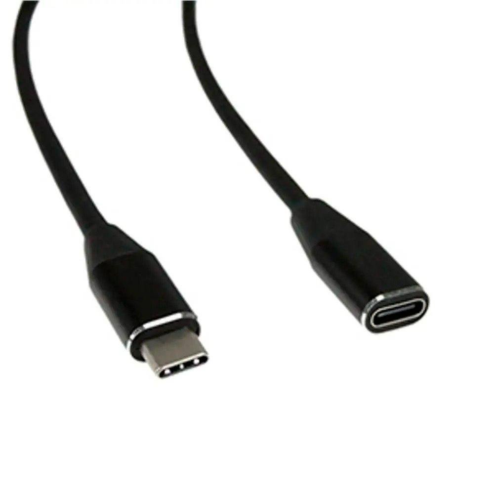 Cabo Extensor MD9, Tipo-C, 2,0 mts, com Chip, Preto - 9641