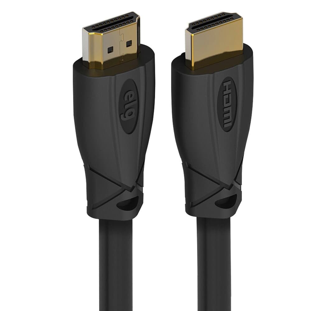 Cabo HDMI 2.1 8K Ultra HD ELG, 4K 144hz, 5 Metros, 3D Ready, Preto - HD8K50