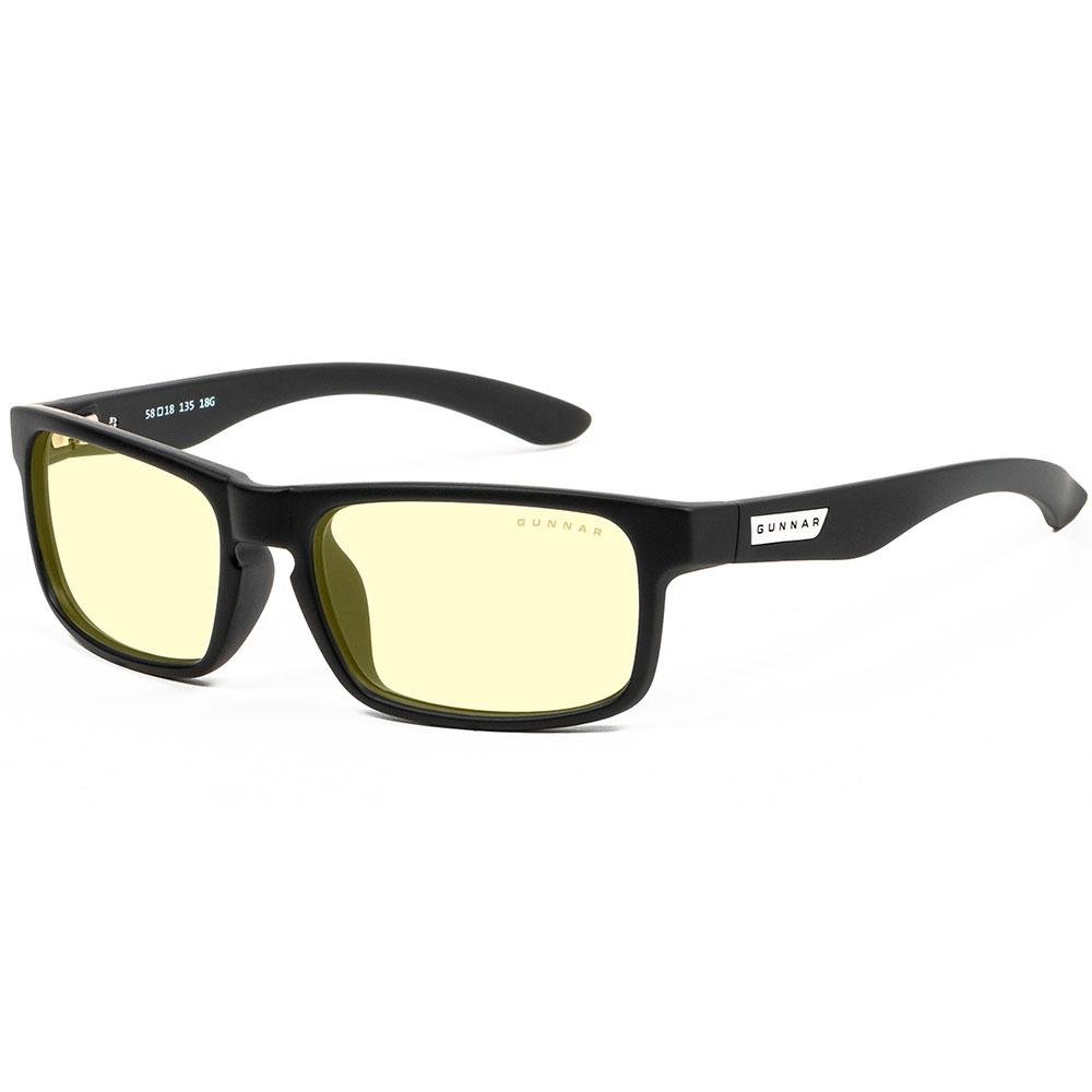 Óculos Gunnar Enigma com Filtro de Luz Azul, mbar Amarelo, Armação Ônix Preto  - ENI-00101