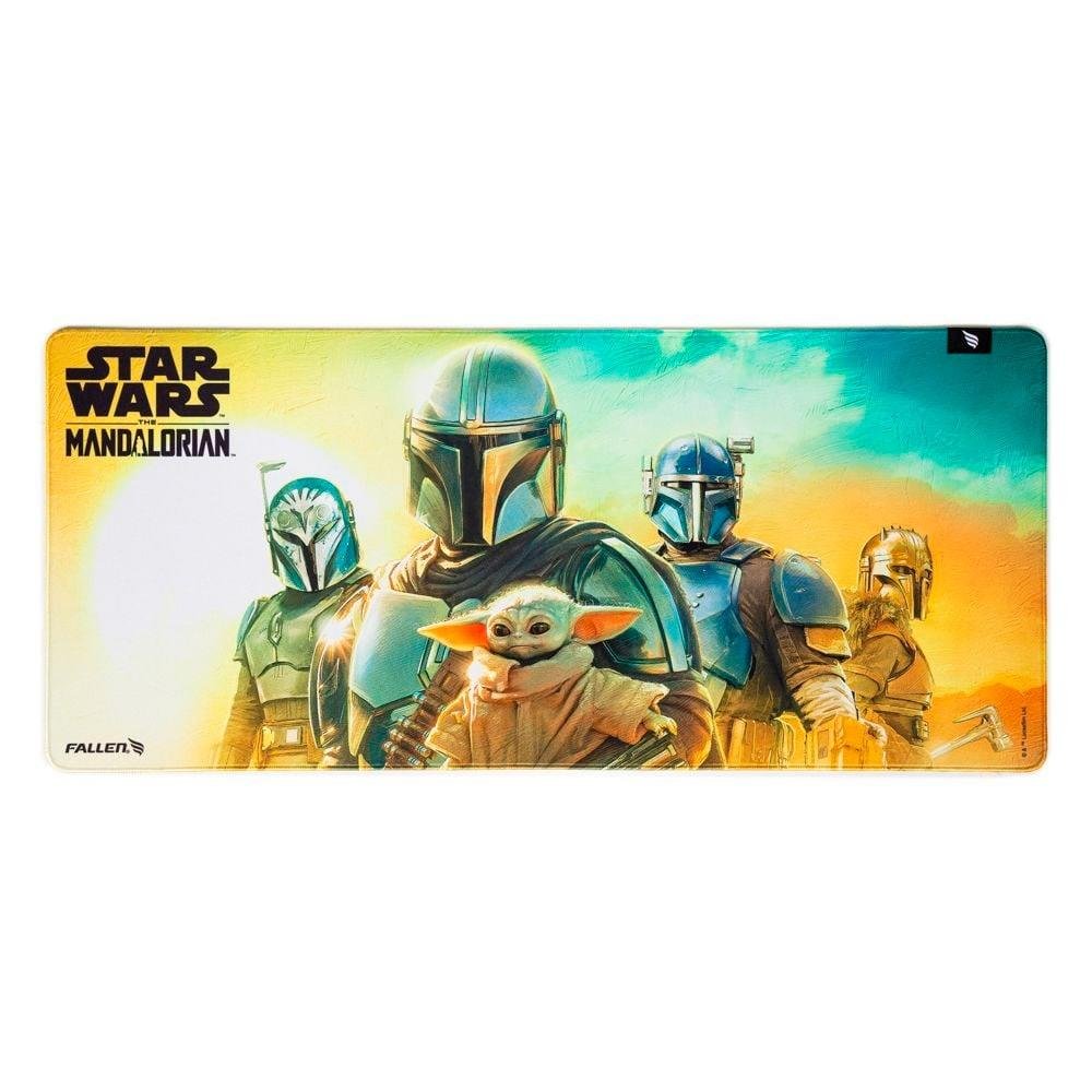 Mousepad Gamer Fallen Starwars The Mandalorian, Speed++, Estendido 90X40 - MP-DI-SW-TM-ES