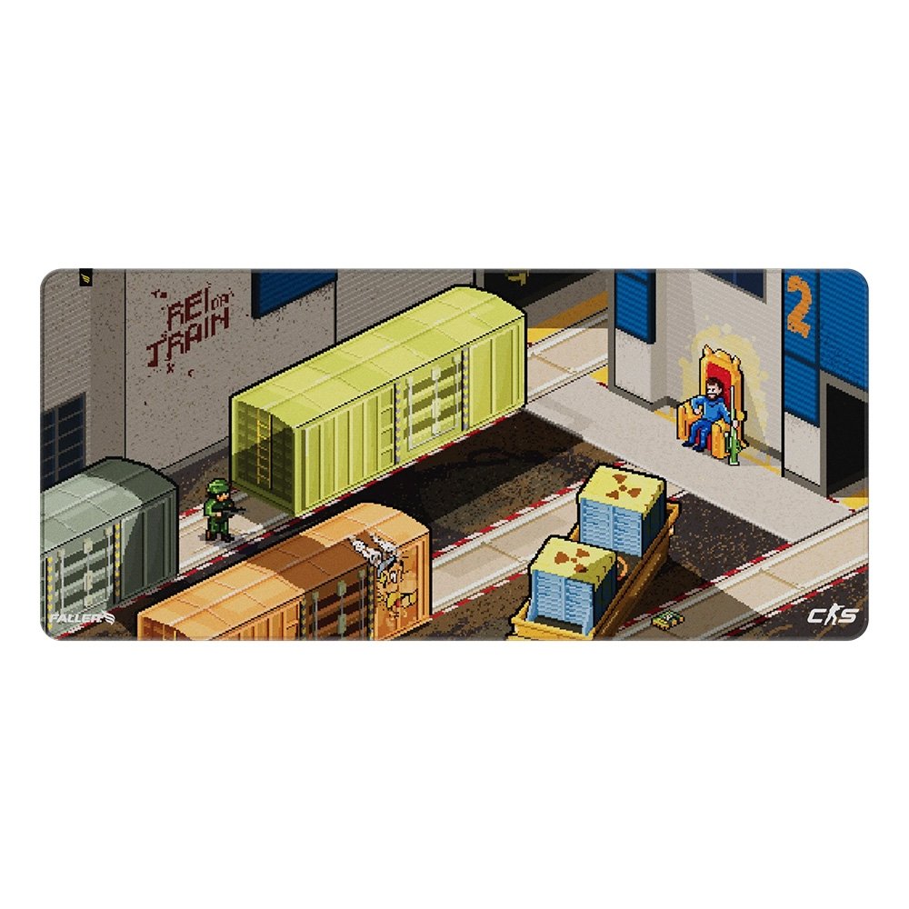 Mousepad Gamer Fallen Train, Estendido, Speed++, 900x400mm - MP04142