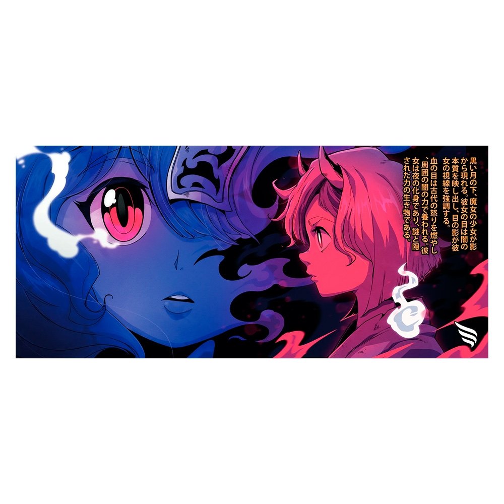 Mousepad Gamer Fallen Oni Girl, Estendido, Speed++, 900x400mm - MP03601