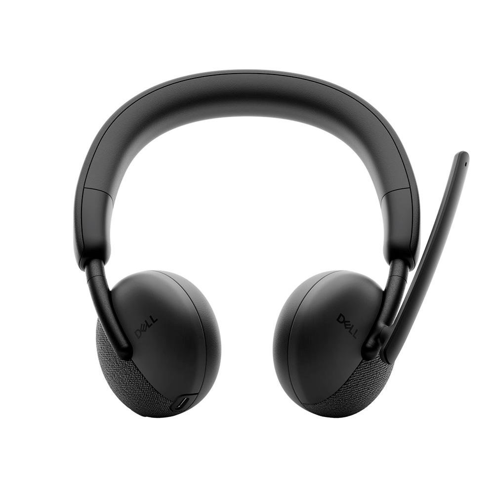 Headset Sem Fio Dell WL3024, Cancelamento de Ruído, Recarregável, Preto - 520-BBCH