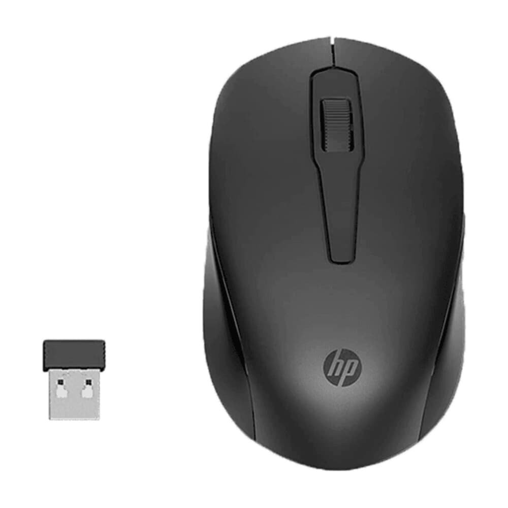Mouse Sem Fio HP 150, 1600 DPI, Wireless, Compatível com PCs com porta USB-A, Preto - 2S9L1AA