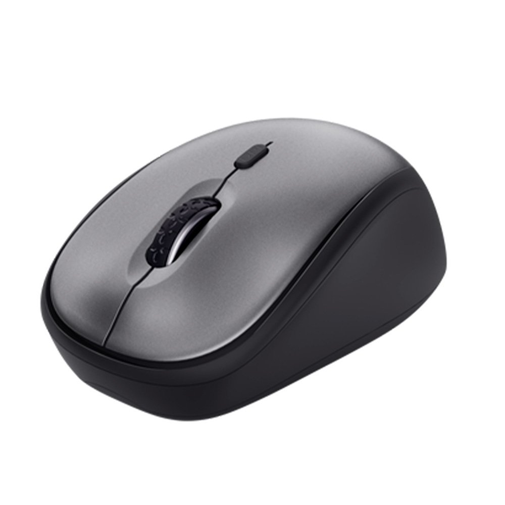 Mouse Sem Fio Trust Yvi+, Silencioso, 1600 DPI, Recetor USB, Preto - 24549