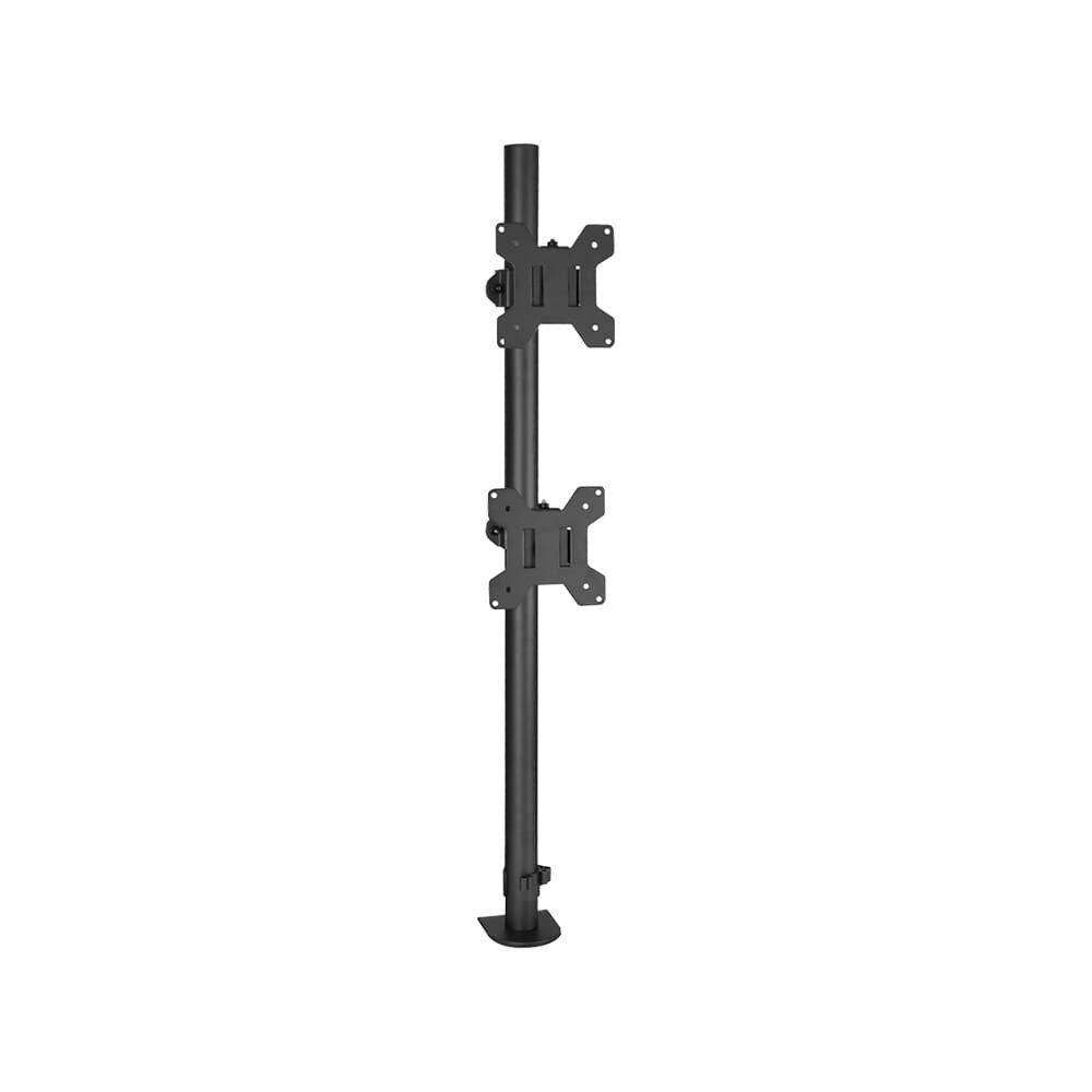 Suporte para 2 Monitores 10" a 32" PIX, Ajustável, Morsa, Preto - PX-100M