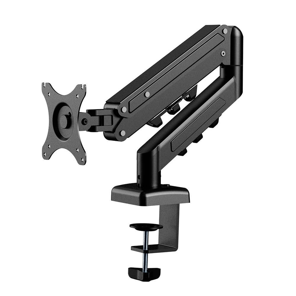 Suporte de Mesa Articulado para Monitor de 17"" a 32"" FlexiSpot F5, Ajustes com Pistão a Gás, VESA, Preto - F5B