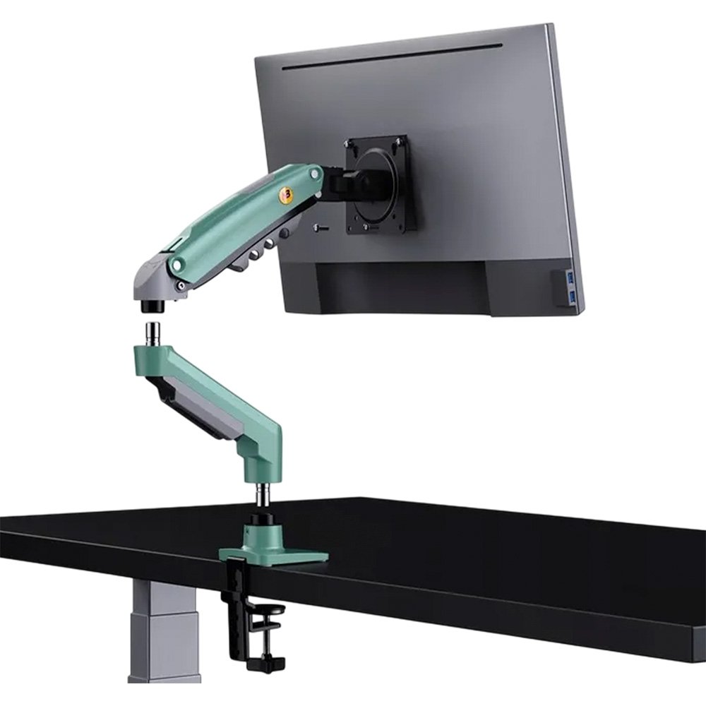 Suporte de Mesa Articulado para Monitor de 17" a 30" North Bayou, Ajustes com Pistão a Gás, Verde - F80-XK NB