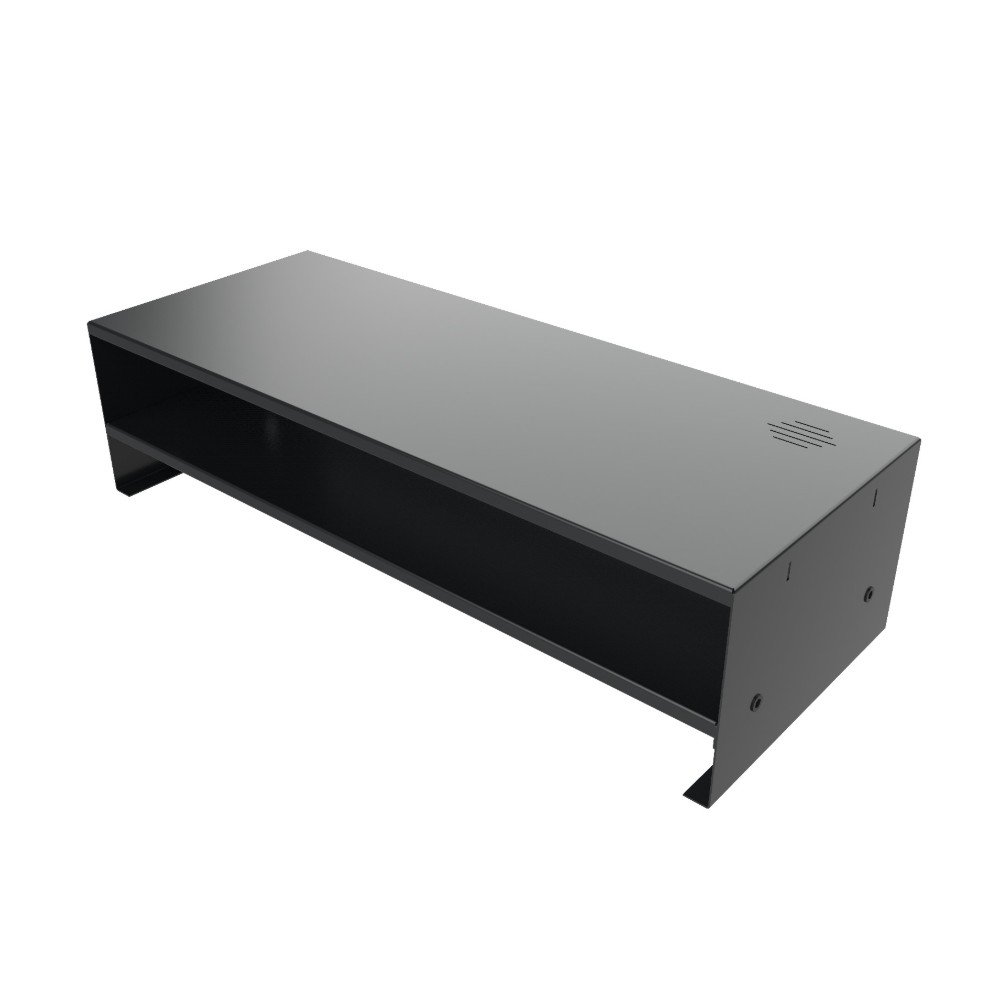 Suporte Ergonômico de Mesa para Monitor e Notebook Ergofirst, com Prateleira, Preto - MR06