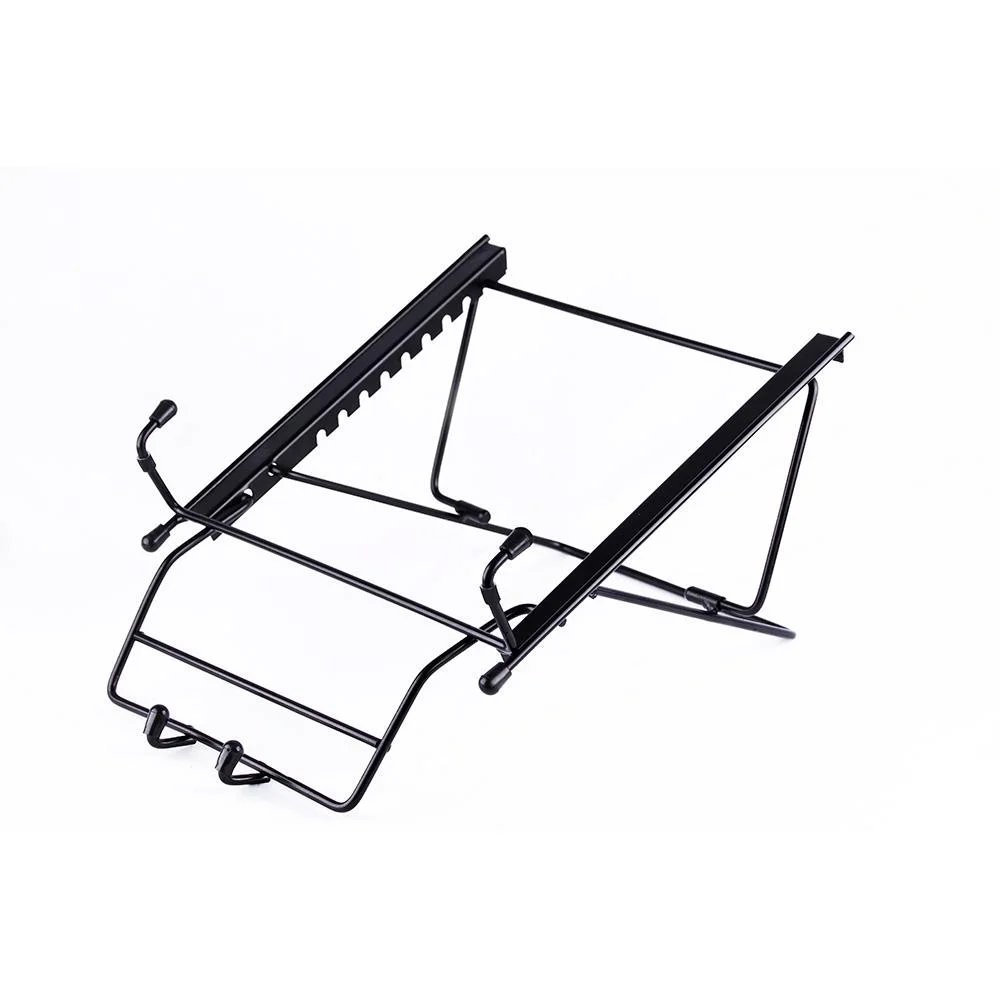 Suporte Ergonômico para Notebook Reliza, Suspenso, com Suporte para Smartphone, Aço, Preto - 011867