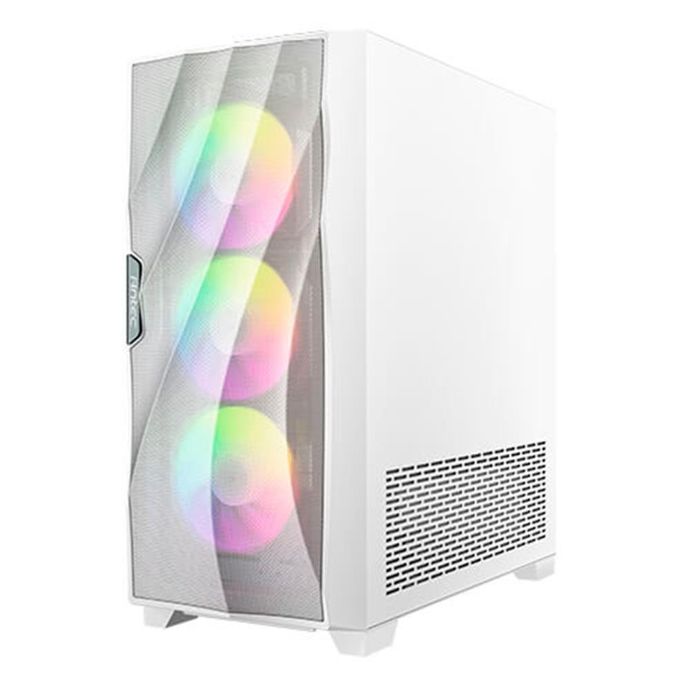 Gabinete Gamer Antec DF700 FLUX WHITE, Mid Tower, ATX, Lateral em Vidro Temperado, 3 Coolers Fans ARGB Branco - DF700