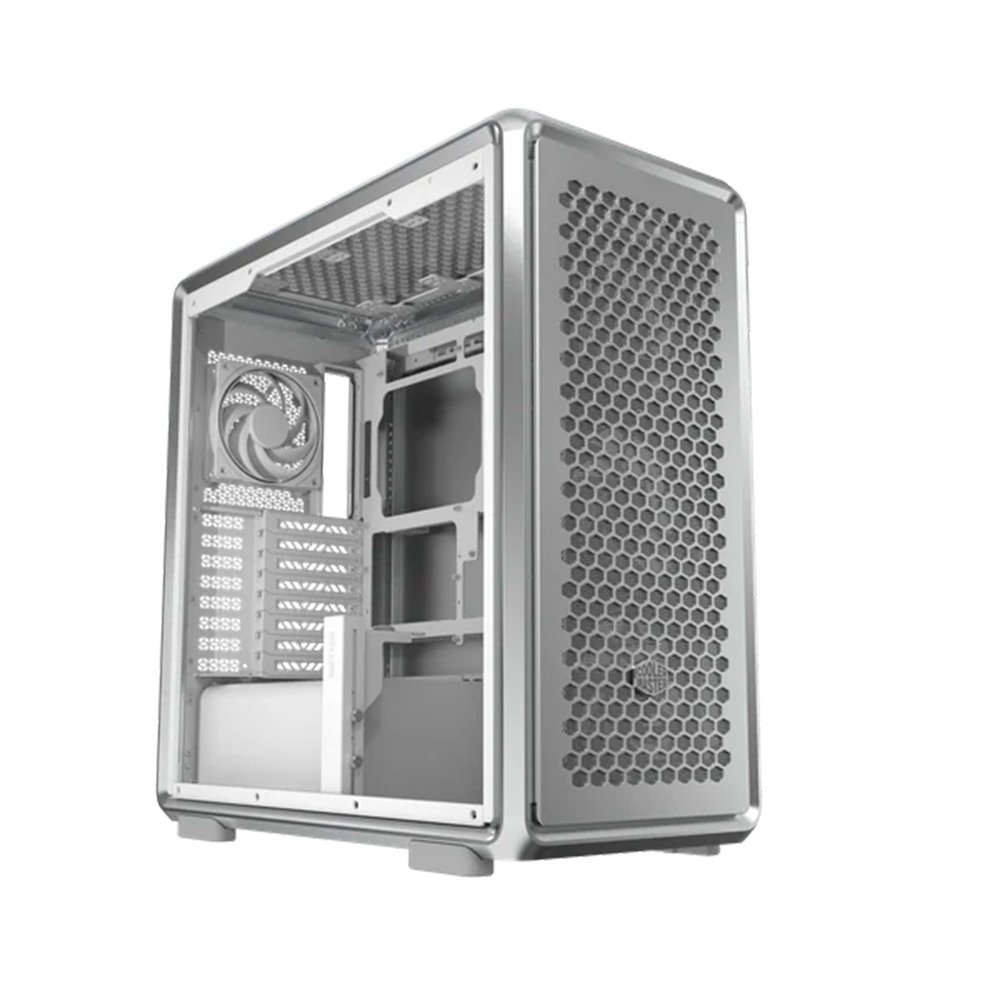 Gabinete Gamer Cooler Master MasterFrame 600, Mid Tower, Lateral em Vidro, Modular, Prata - MF600-SGNN-S00