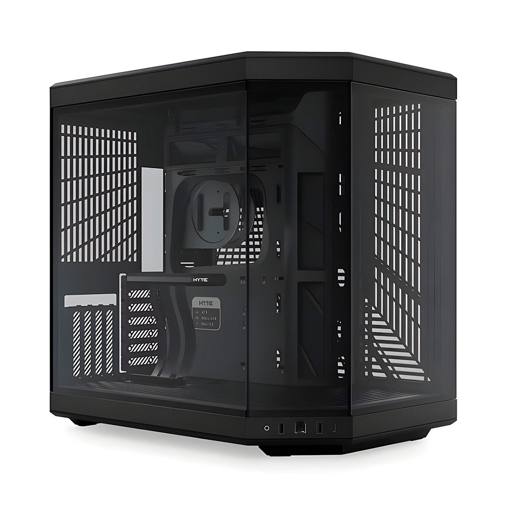 Gabinete Gamer HYTE Y70, Mid Tower, EATX, Vidro Temperado Panorâmico, Preto - CS-HYTE-Y70-B