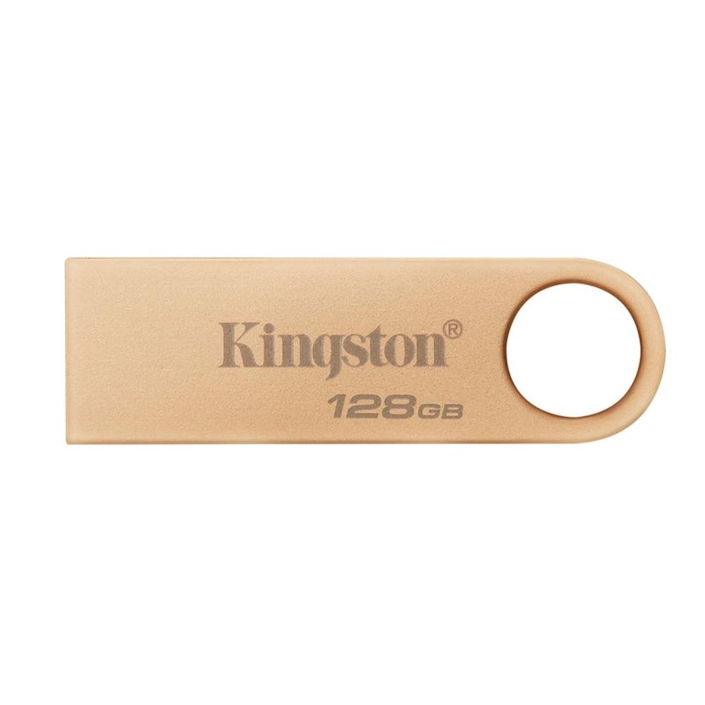 Pen Drive 128GB Kingston DataTraveler SE9 G3, USB 3.2 Gen 1, Leitura de 220MB/s, Metal - DTSE9G3/128GB