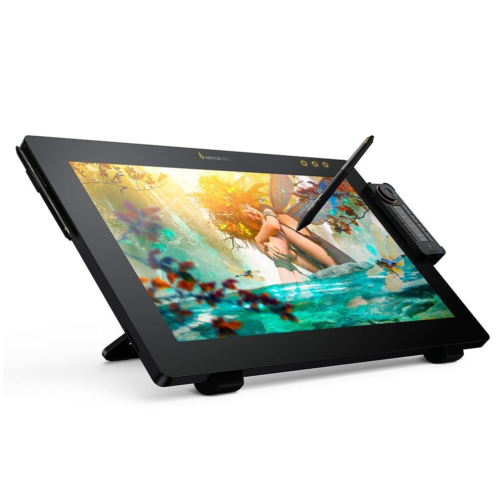 Mesa Digitalizadora Com Tela Xencelabs, Com Caneta, 5080 LPI, 24", 4K, Preto - LPH2412U-A
