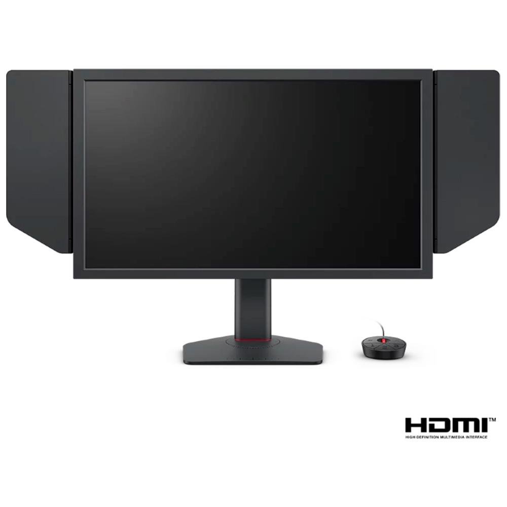Monitor Gamer ZOWIE 24.1", Full HD, 400Hz, 1ms, Fast TN, DyAc 2, DisplayPort e HDMI, Altura Ajustável, Preto - XL2566X+