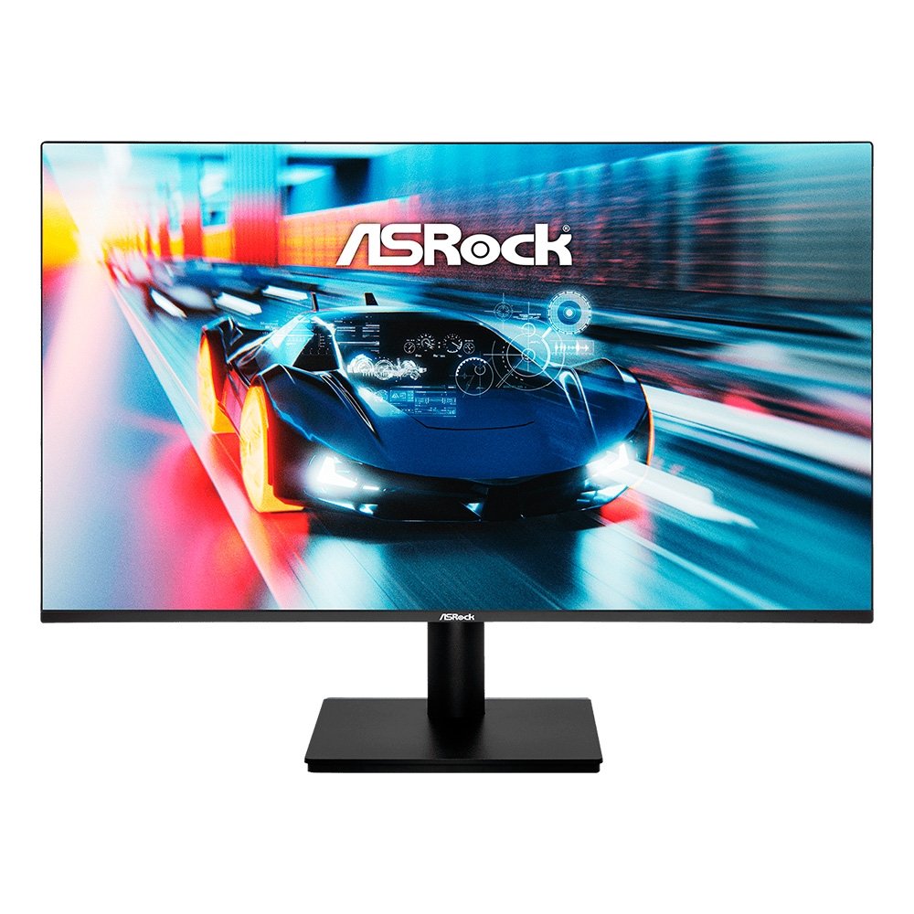 Monitor Gamer ASRock Challenger 27", FHD, 144Hz, 1ms, IPS, FreeSync, HDMI e VGA, Preto - CL27FFB