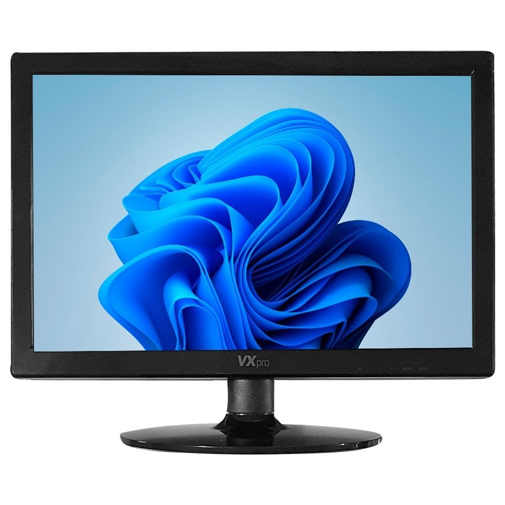 Monitor VX Pro 15.4", HD, HDMI e VGA, Preto - VX154X