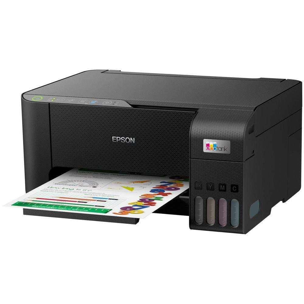 Impressora Multifuncional Epson EcoTank L3250, Colorida, Wifi, Wireless, USB, Bivolt, Preta - C11CJ67303