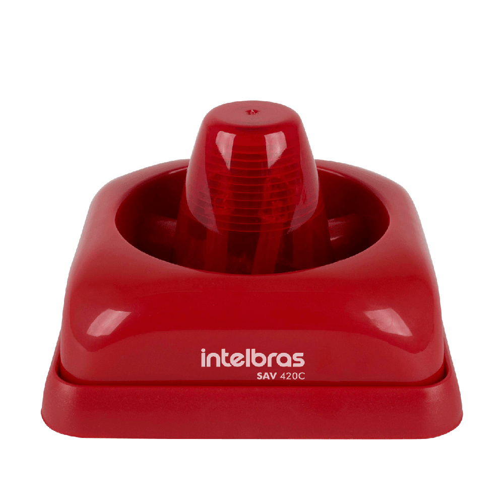 Sinalizador Audiovisual , Sav 420c, Universal Alarme - INTELBRAS