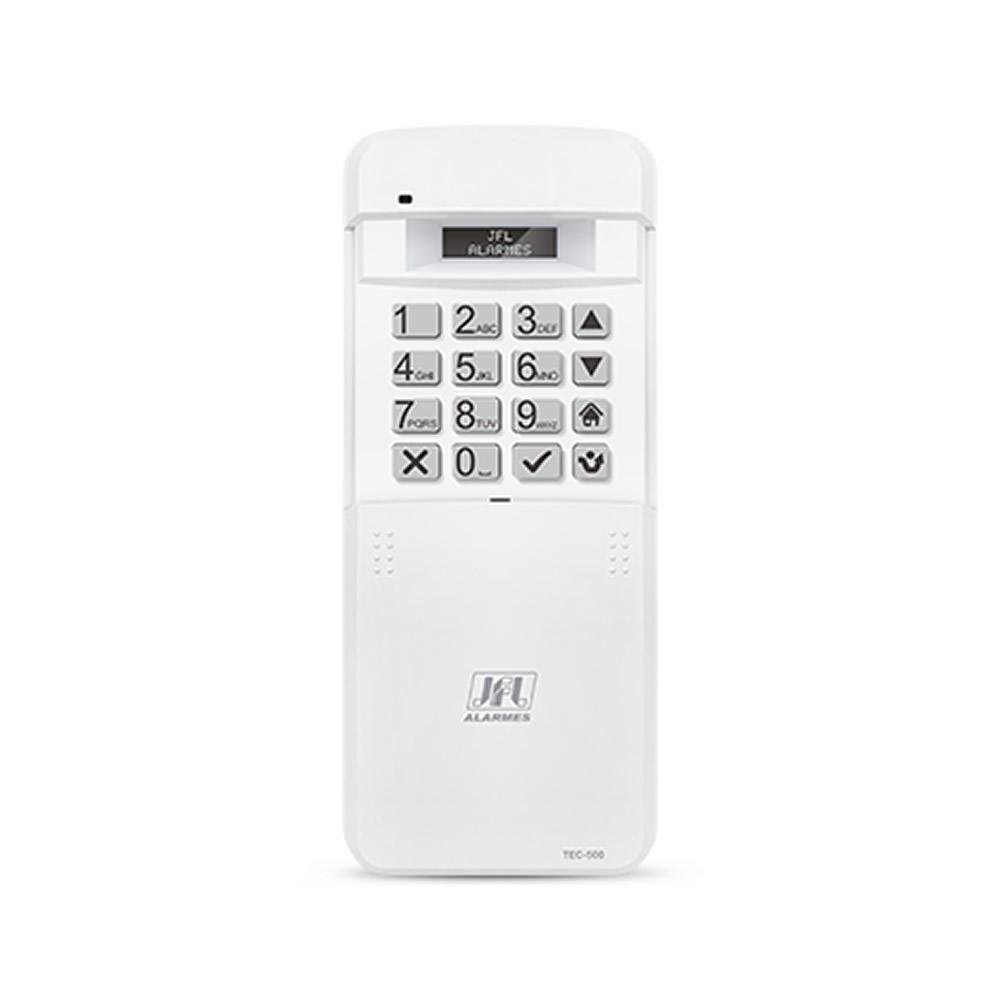 Teclado Jfl Para Centrais Active Tec500, Led Com Fio