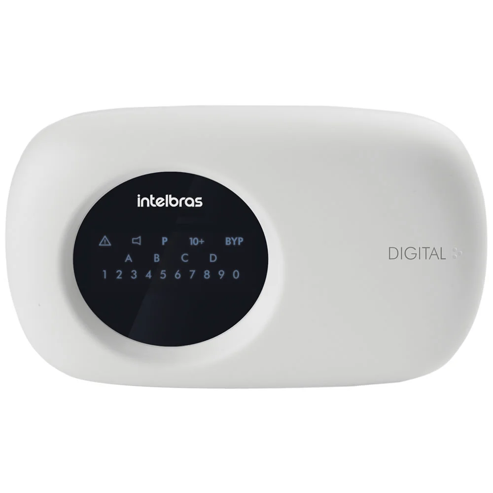 Teclado LED Para Centrais De Alarme Intelbras Xat 3000 LED
