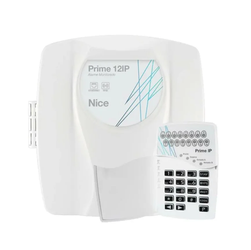 Central De Alarme Monitorado Prime 12 Ip Nice Genno