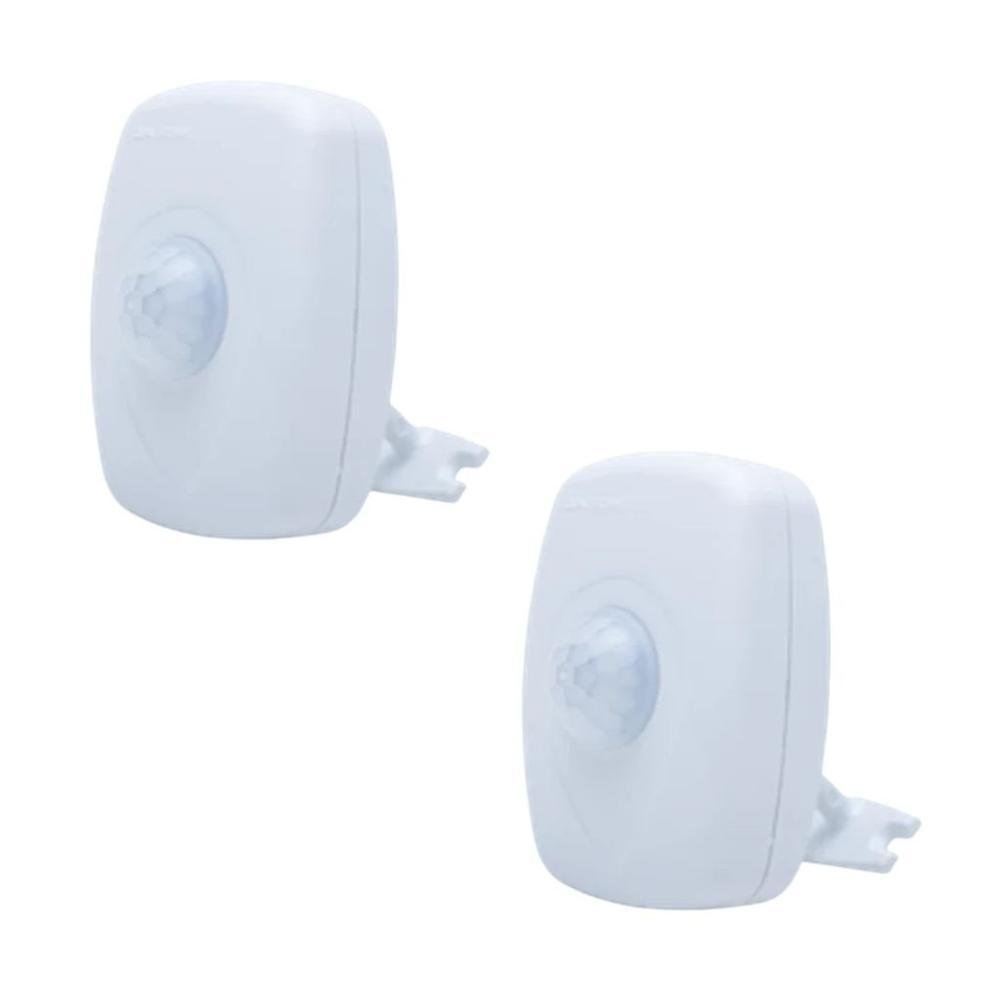 Kit 2x Sensor De Presença De Sobrepor Qualitronix, Lente 360º, 6 Funções - Qa23m