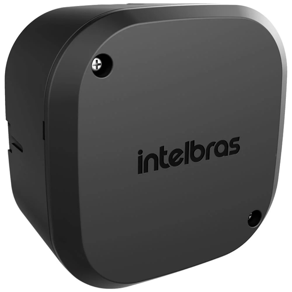 Caixa de Passagem Plástica Câmeras Bullet/dome Interno Vbox 1100 Black Intelbras