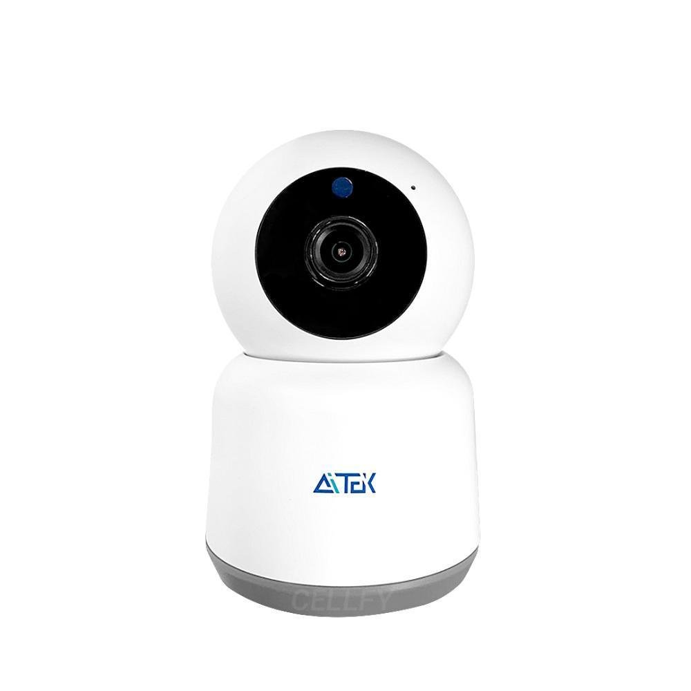 Câmera De Segurança Luatek, HD, Wifi, PTZ Inteligente, Visão Noturna, Auto Tracking