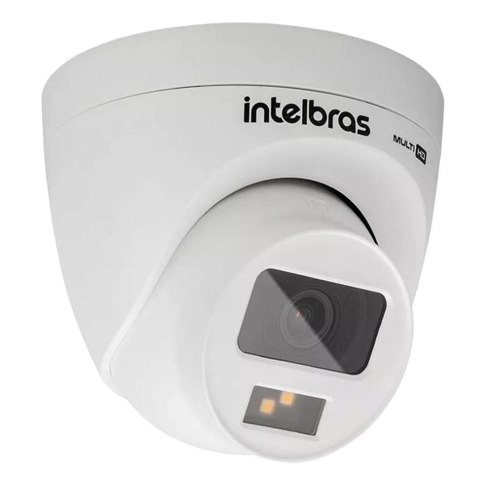 Câmeras De Segurança Intelbras Multi Hd 20m Vhd 1120 D Full Color Imagem Colorida Noite E Dia