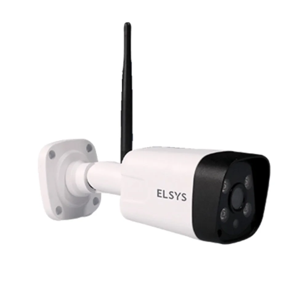 Câmera Wi-fi Elsys Externa C/ Inteligência De Vídeo Full Hd