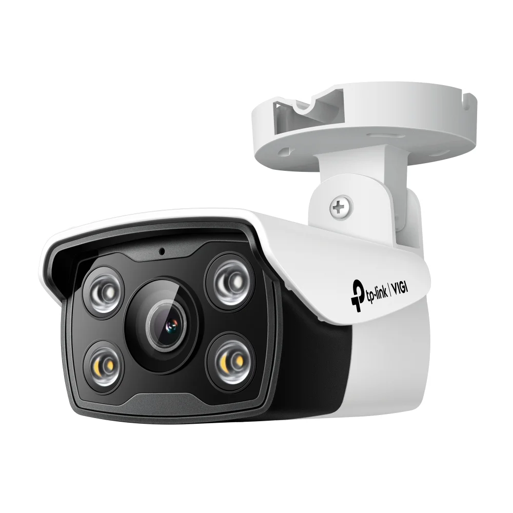Camera Ip Cftv Poe Bullet Externa Colorida 4mp Vigi C340