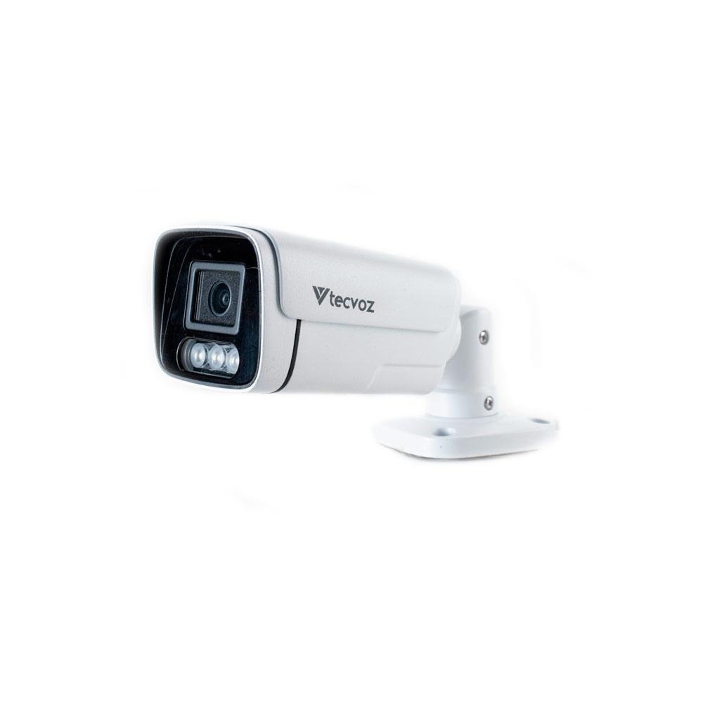 Câmera IP Bullet Full Color Tecvoz, 4MP, Lente 2.8mm, IR, 25 Metros - Ifcb4m2