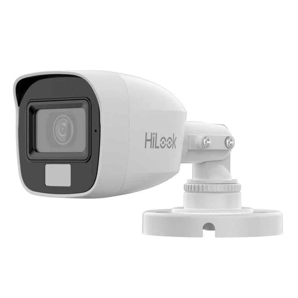Câmera Hilook 2mp Mini Bullet Dual Light Audio Thc-b127-lps(2.8mm)