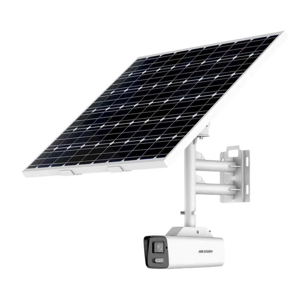 Kit Câmera Hikvision Ip 4mp Bullet Colorvu Solar Power 4g Ds-2xs6a47g1-ls/c36s80(2.8mm) - 311320097