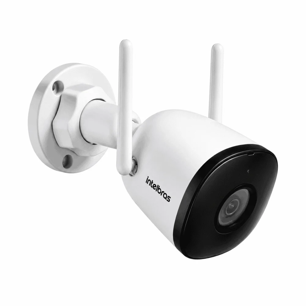 Câmera Segurança  Wi-fi Intelbras Mibo Im5 Sc Full Hd 1080p Externa Ip67 Visão Noturna Áudio E Microfone